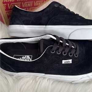 Vans Old Skool Era Pig Suede Nine Iron Black Shoes Sz: 9 Men’s / 10.5 Wmns